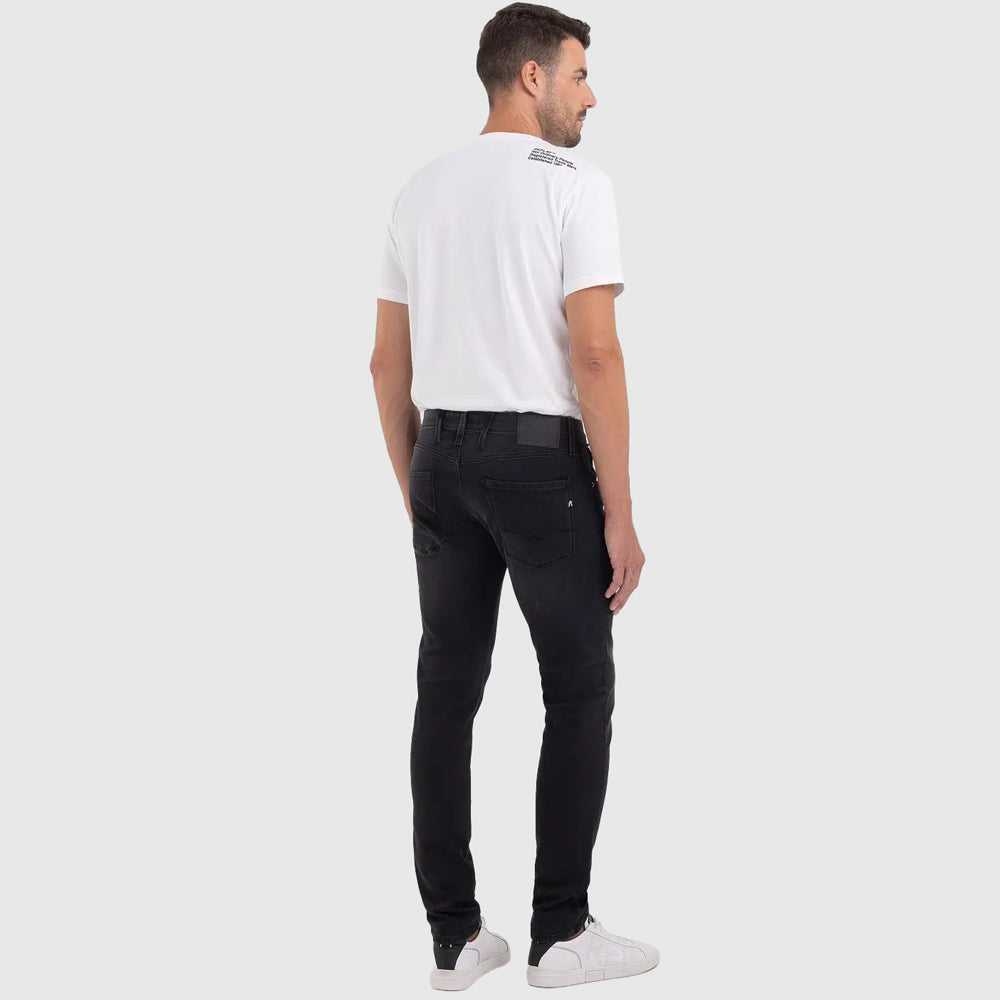 Anbass Powerstretch Denim Jeans - Dark Grey
