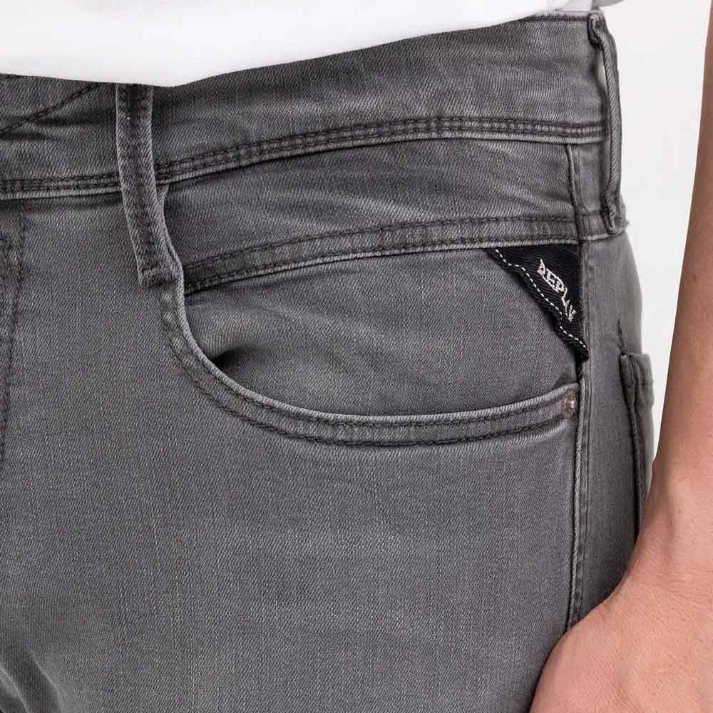 Anbass Powerstretch Denim Jeans - Denim Grey