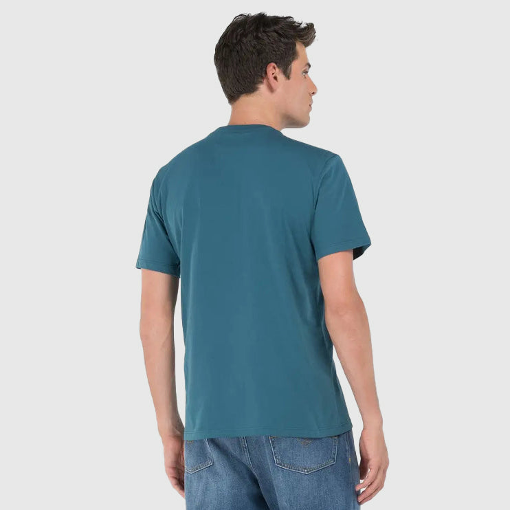 Contrast Logo T-Shirt - Teal