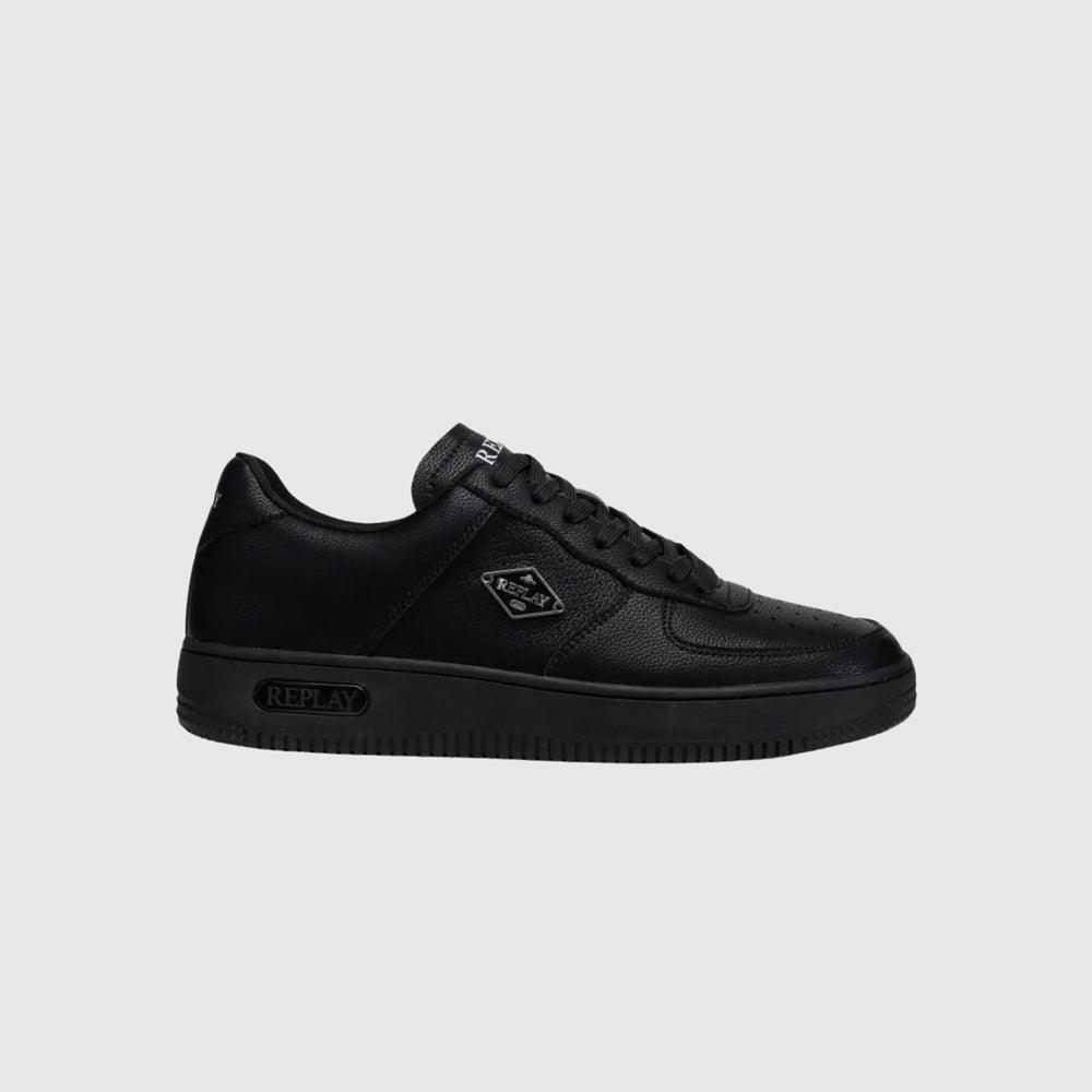 Replay Epic M Tag Sneaker - Black |ThirdBaseUrban