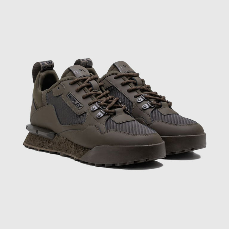 Field Speed Carbon Sneaker - Dark Green