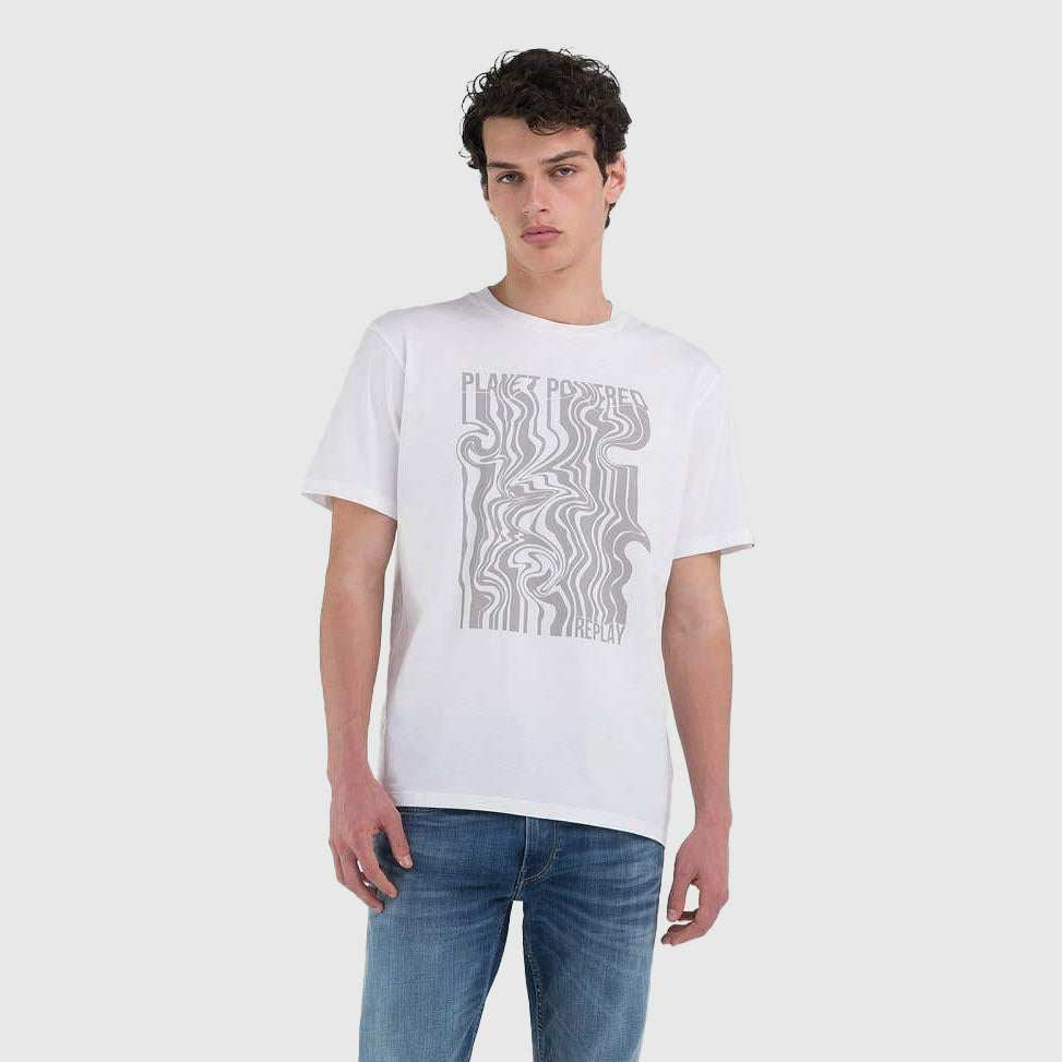 Replay Planet Powered Graphic T-Shirt |ThirdBaseUrban
