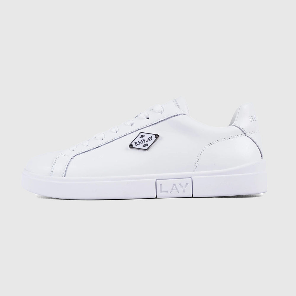 Polys M Rhombus Sa Sneaker - White