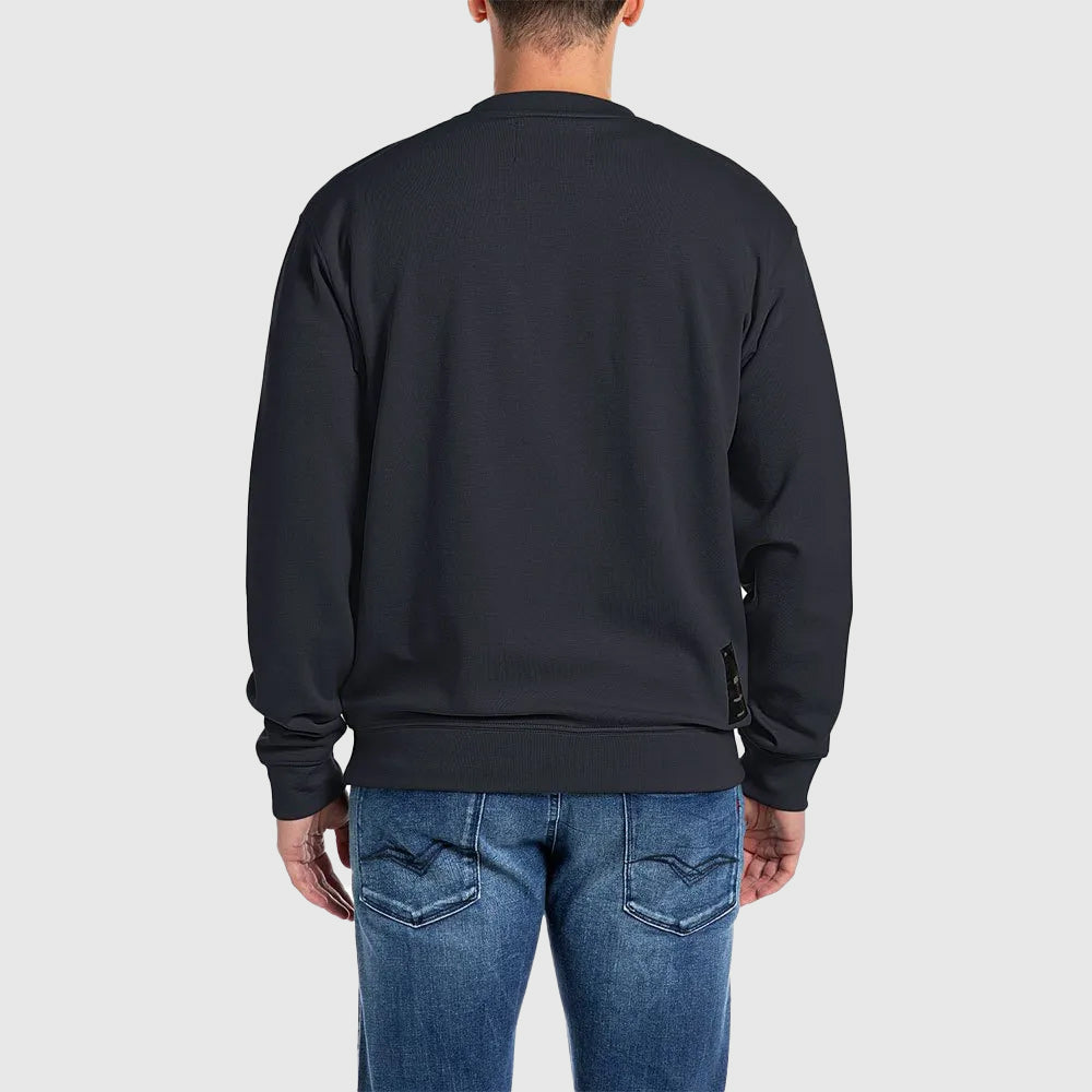 Repeat Logo Sweater - Navy