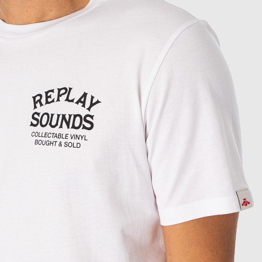 Sounds Graphic T-Shirt - White