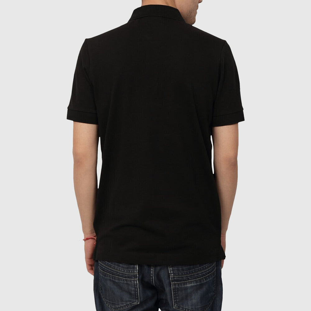 Stretch Piquet Golfer - Black