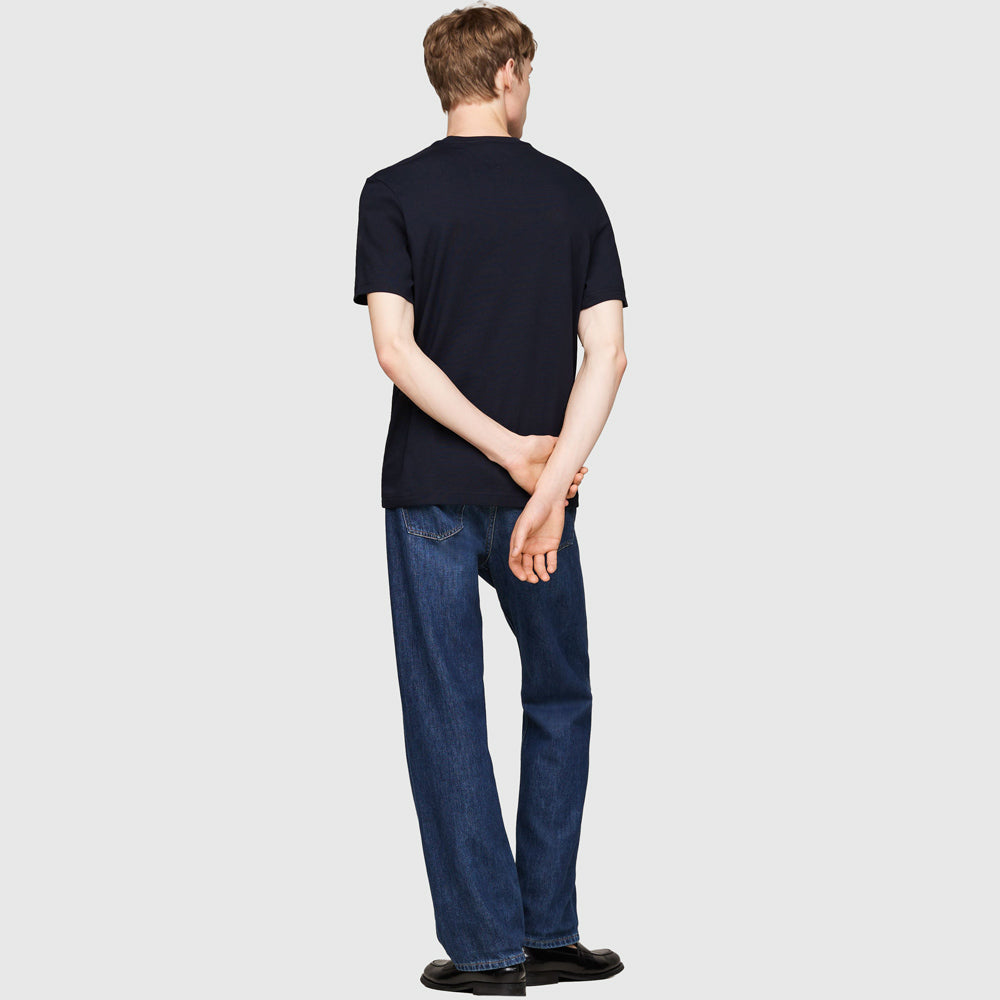 Small Crest T-Shirt - Navy