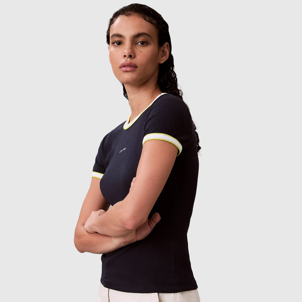 Color Block Baby T-Shirt - Navy