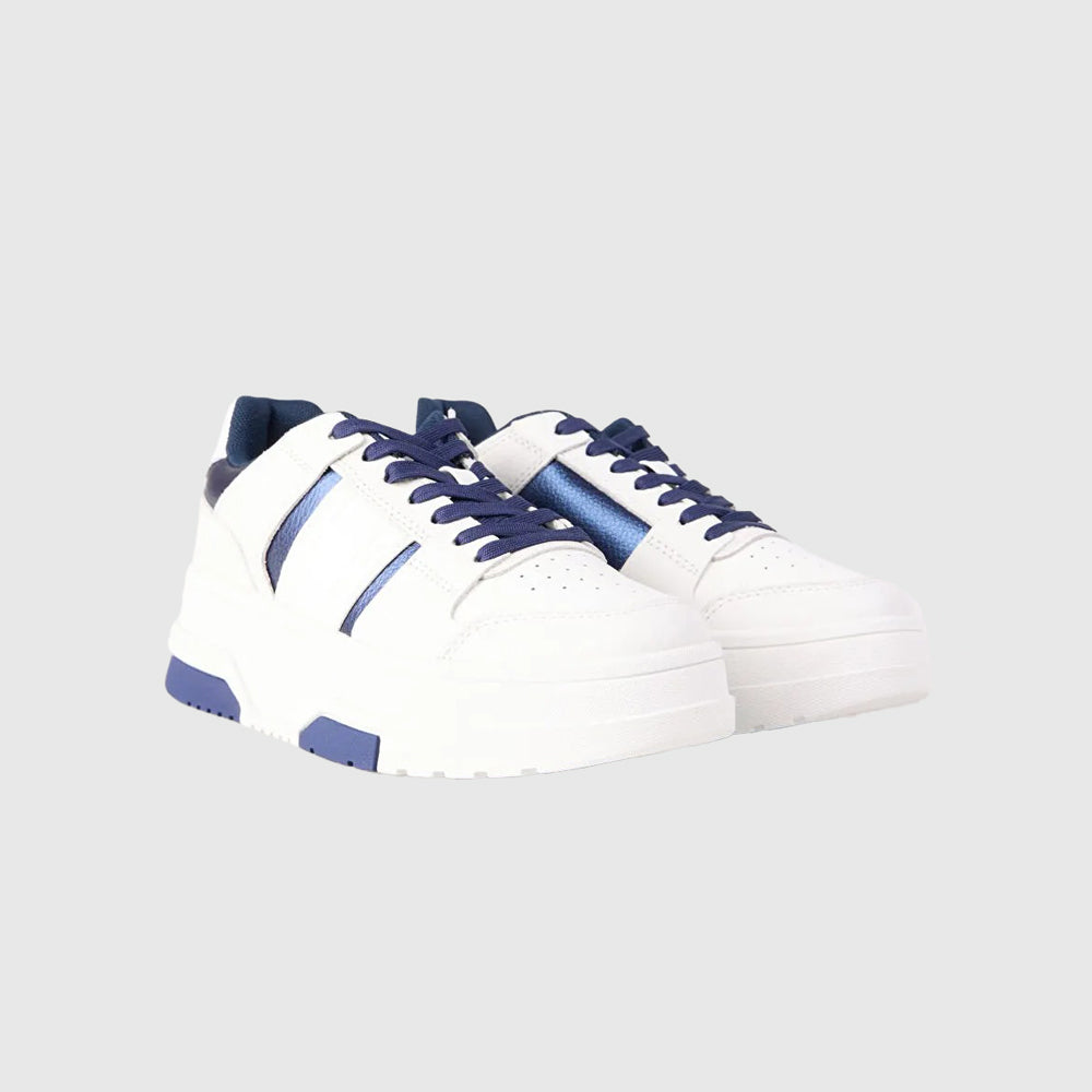 Brooklyn Platform Sneaker - White Multi