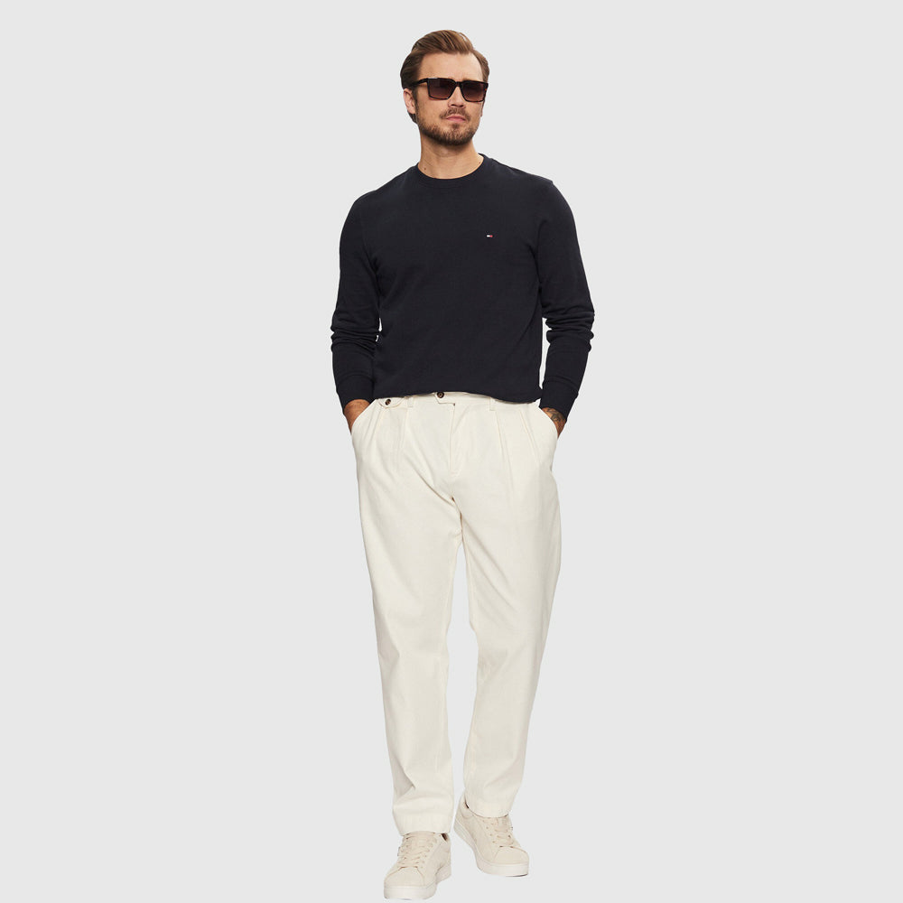 Essential Terry Sweater - Navy