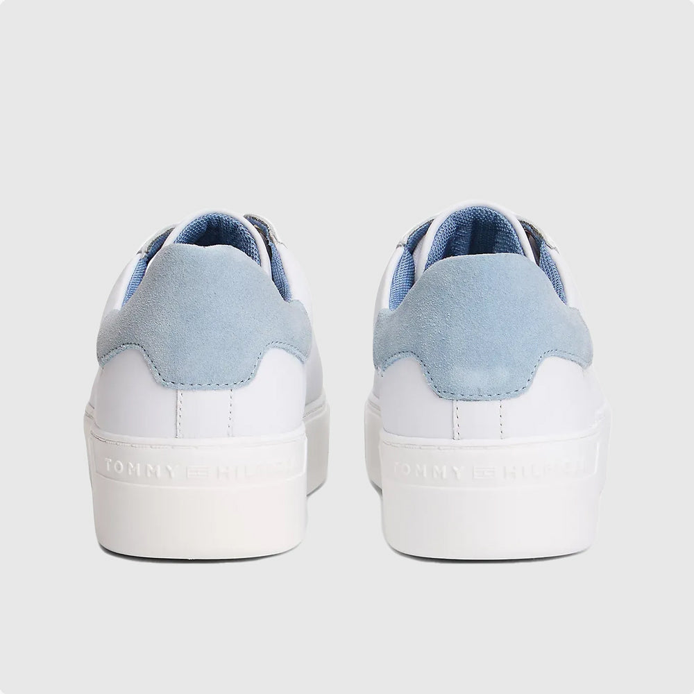 Chic Platform Sneaker - White Multi