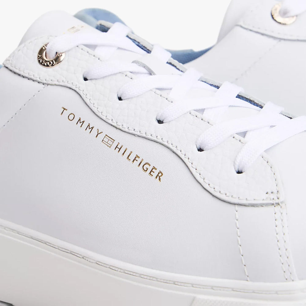 Chic Platform Sneaker - White Multi