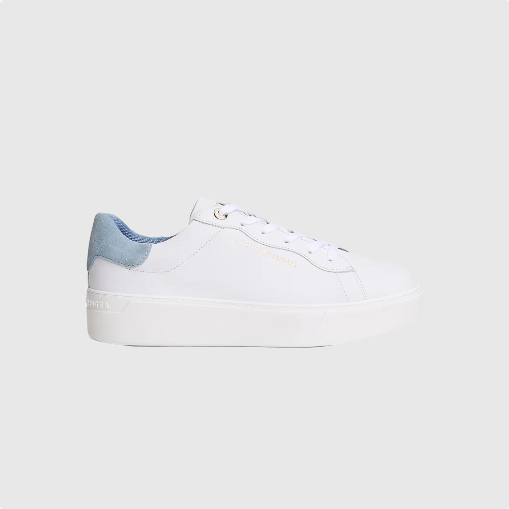 Tommy Hilfiger Chic Platform Sneaker - White Multi |ThirdBaseUrban