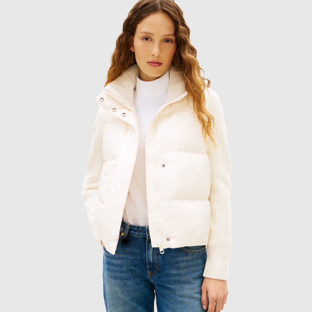 Tommy Hilfiger Modern Down Jacket - Ivory |ThirdBaseUrban