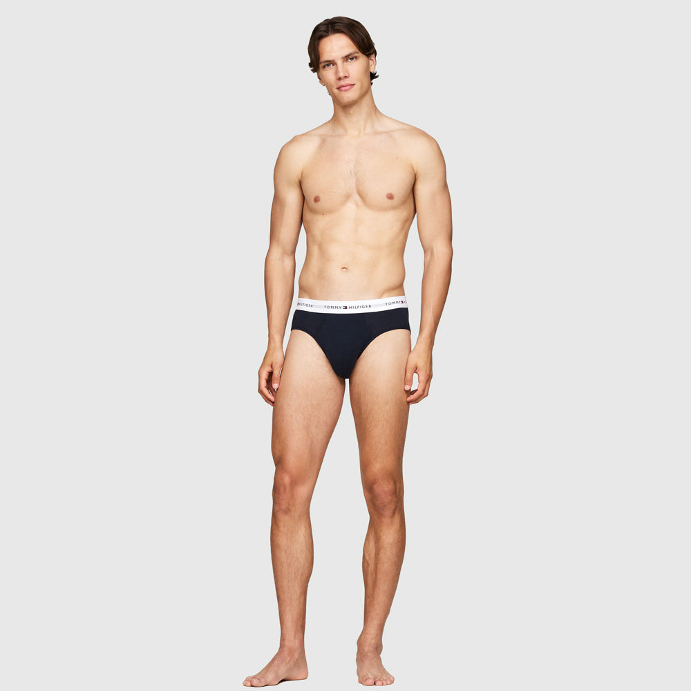 3 Pack Briefs - Navy Multi