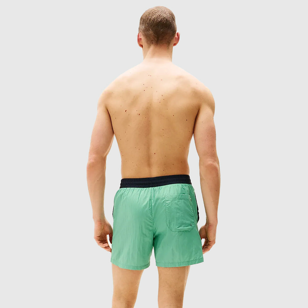 Swim Drawstring Shorts - Green
