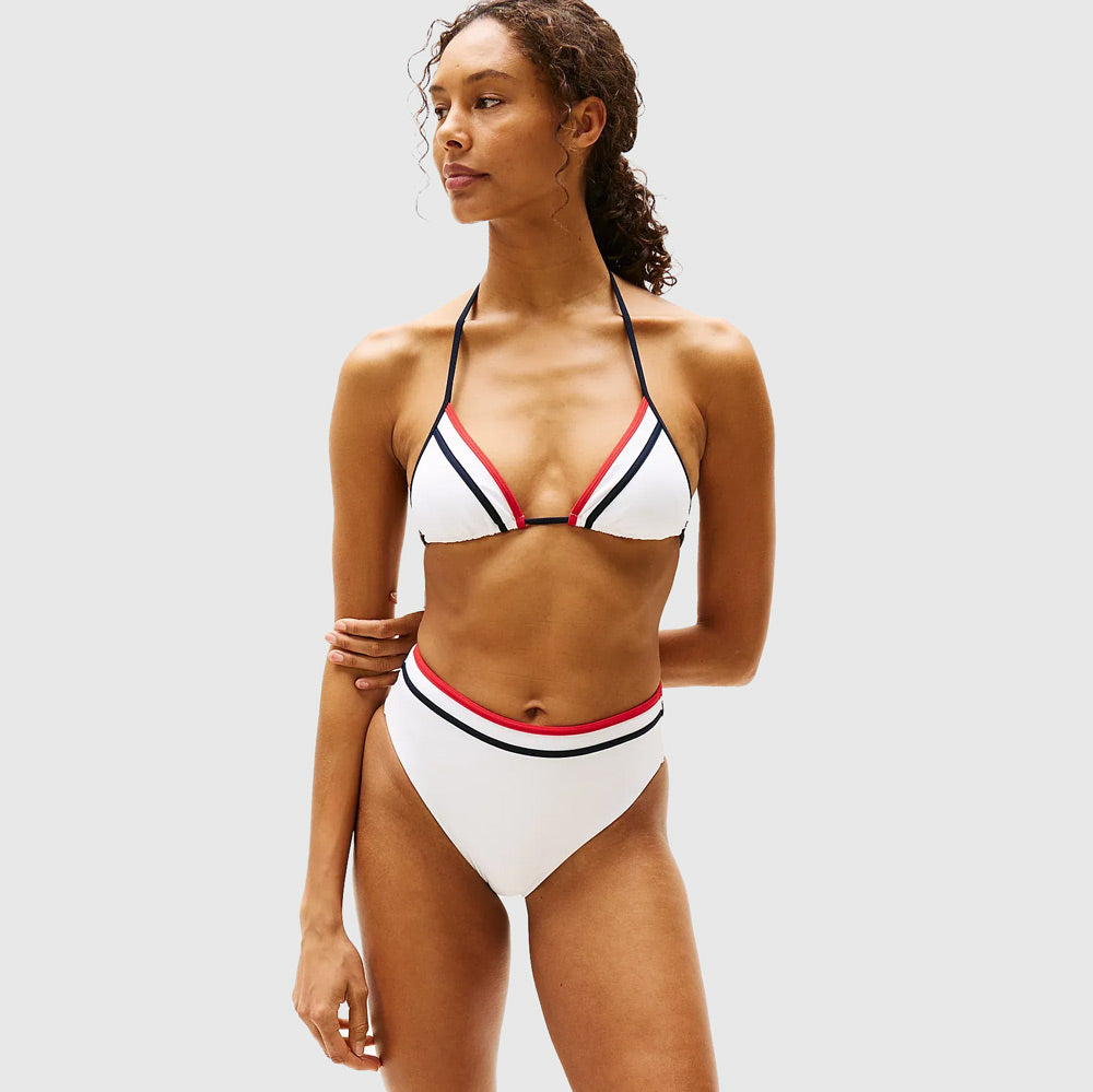 Triangle Bralette - White