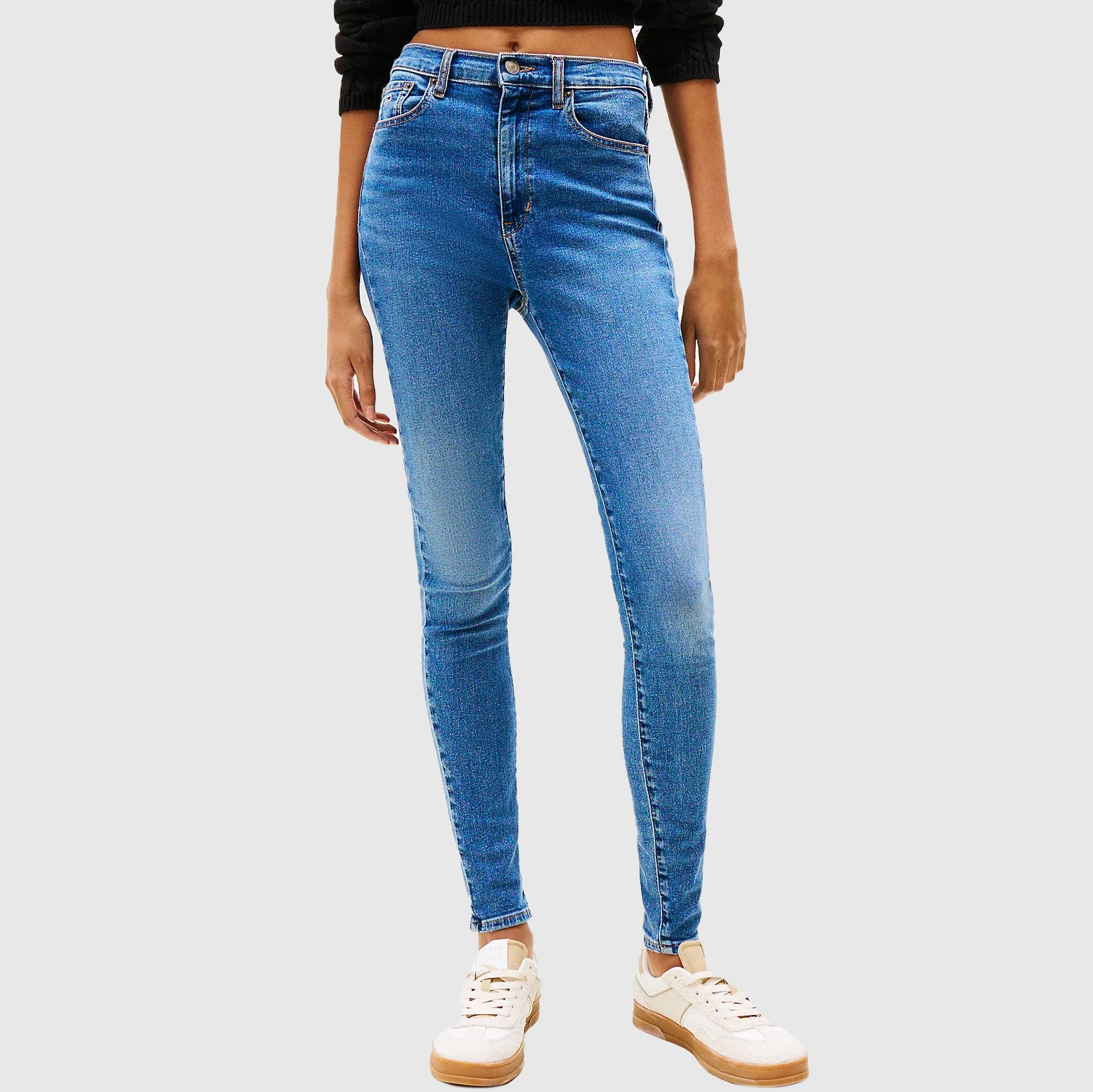 Tommy Hilfiger Sylvia High Skinny Jeans - Denim Medium |ThirdBaseUrban
