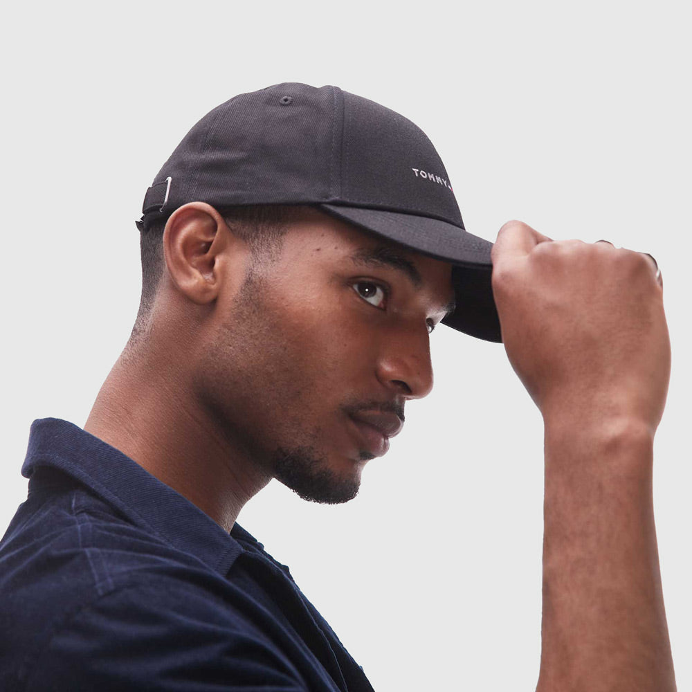 Foundation Soft 6 Panel Cap - Black