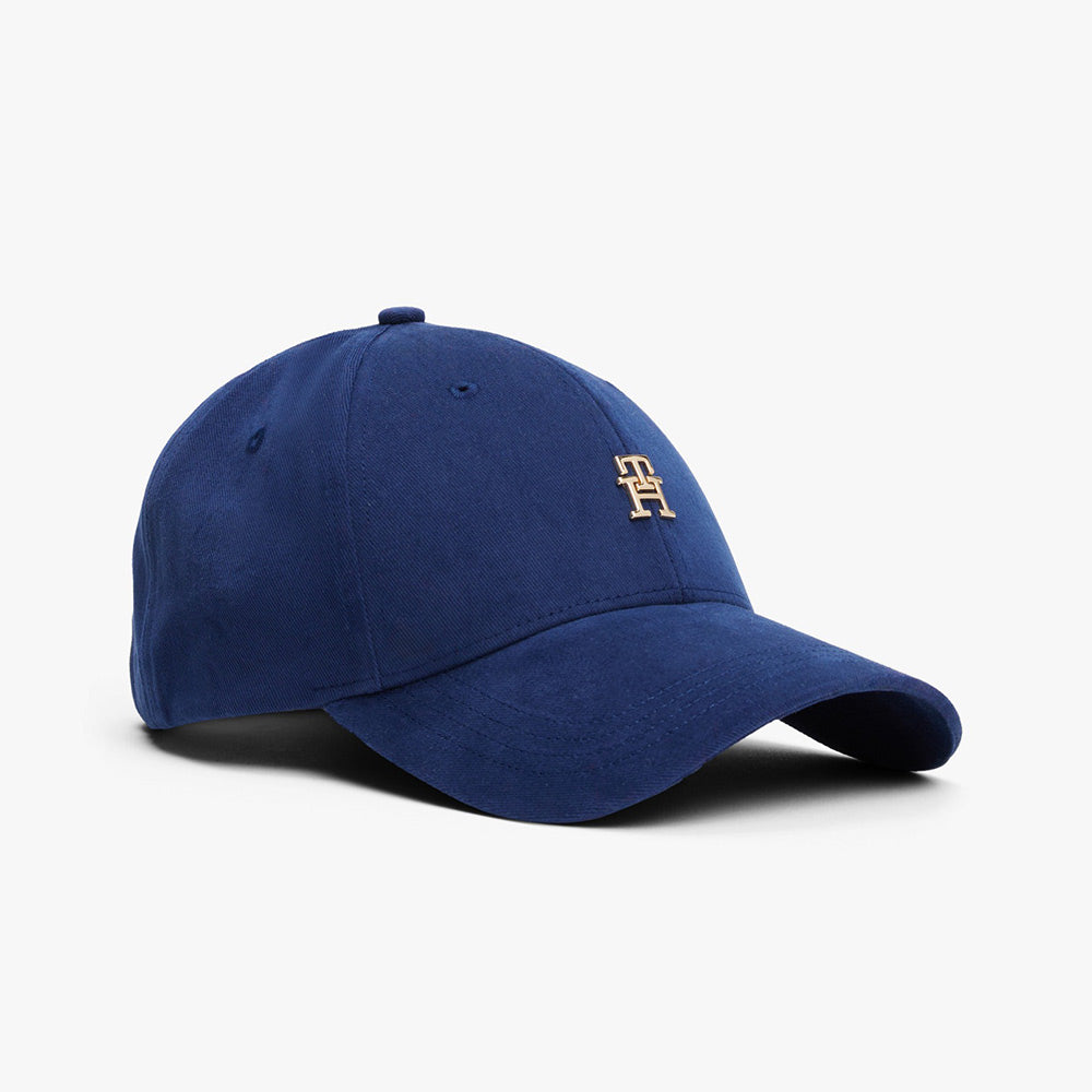 Chic TH Monogram Baseball Cap - Navy