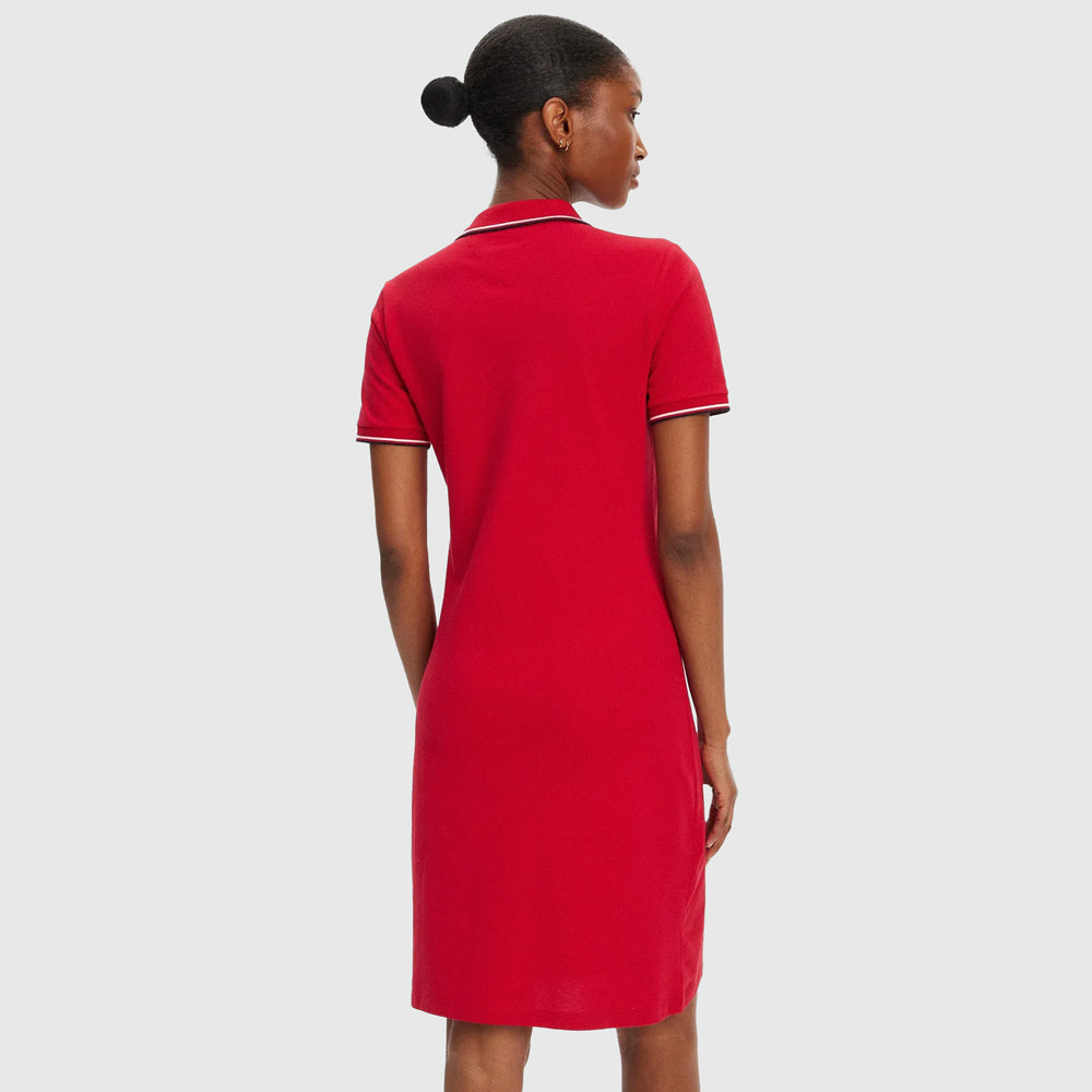 1985 Slim Golfer Dress - Red