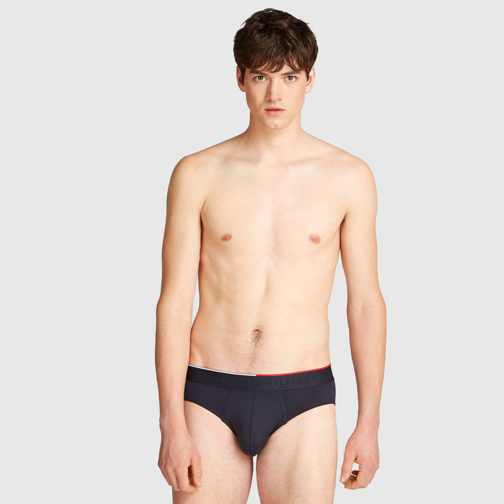 Tommy Hilfiger 3 Pack Brief - Navy |ThirdBaseUrban