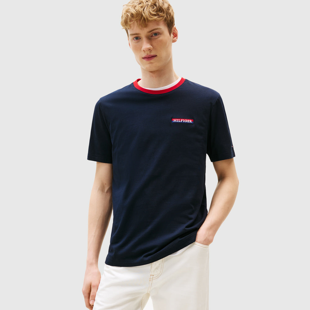Tommy Hilfiger Americana Graphic T - Shirt - Navy |ThirdBaseUrban