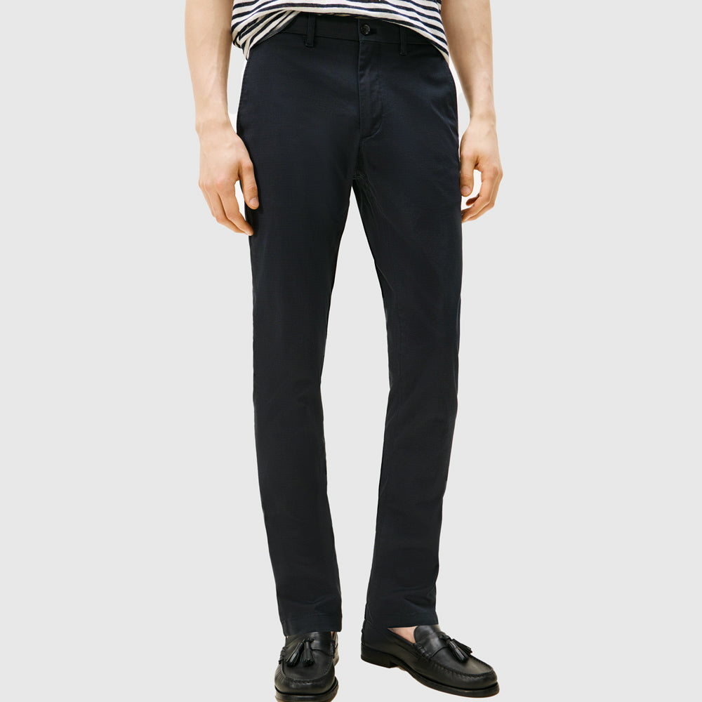 Tommy Hilfiger Bleecker Structure Chino - Navy |ThirdBaseUrban