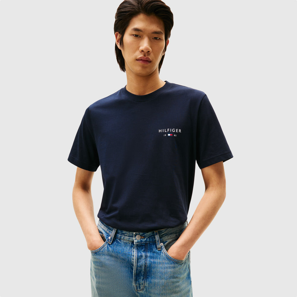 Tommy Hilfiger Love Hilfiger T-Shirt - Navy |ThirdBaseUrban