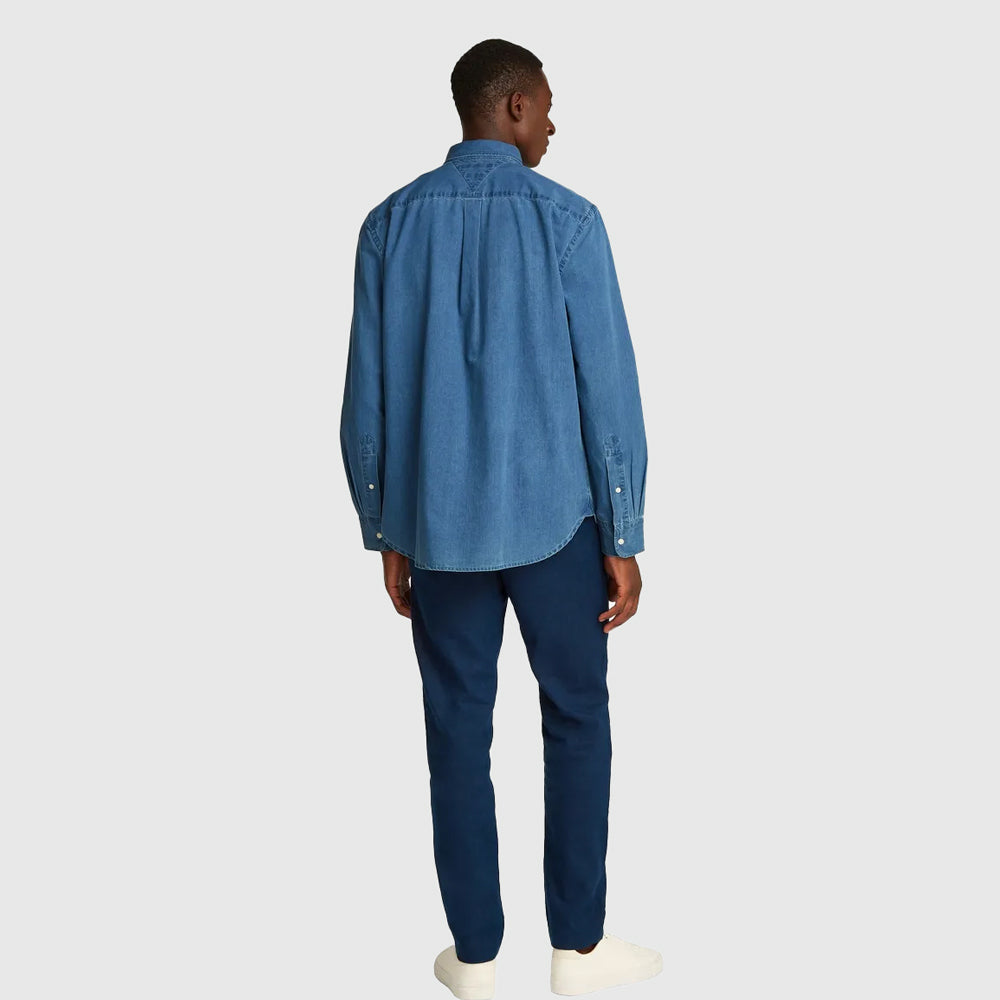 Cambray Denim Shirt - Denim Medium
