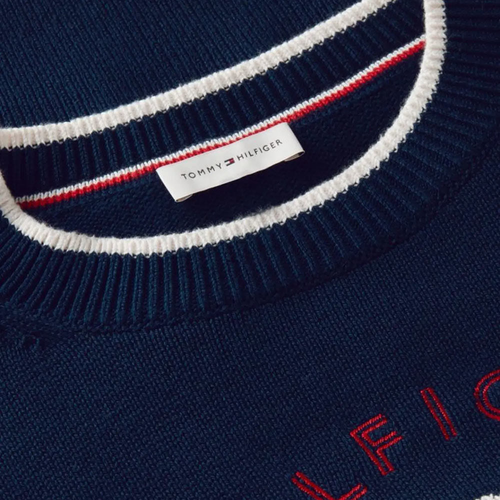 Cable Fine Sweater - Blue