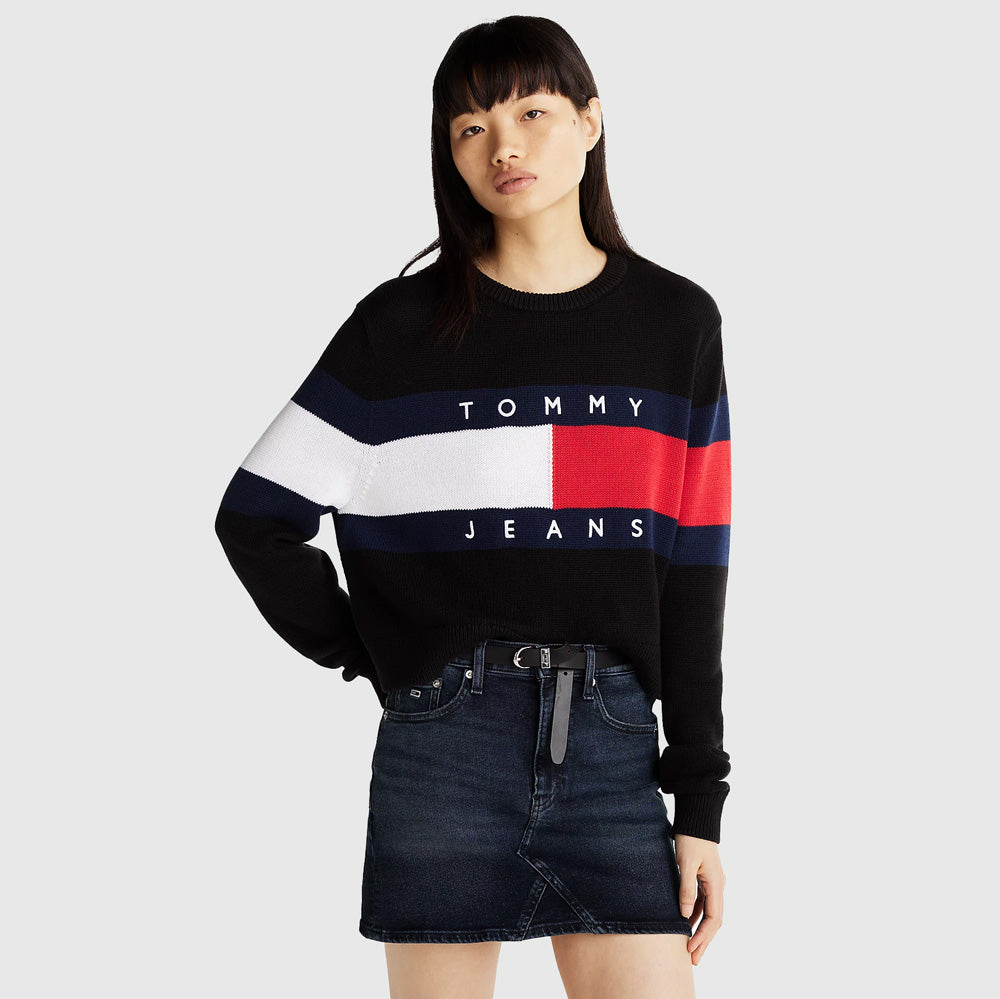 Tommy Hilfiger Flag Sweater |ThirdBaseUrban