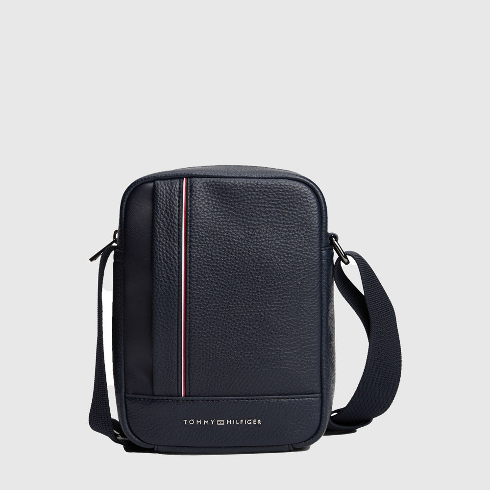 Tommy Hilfiger Central Mini Reporter Bag - Navy |ThirdBaseUrban