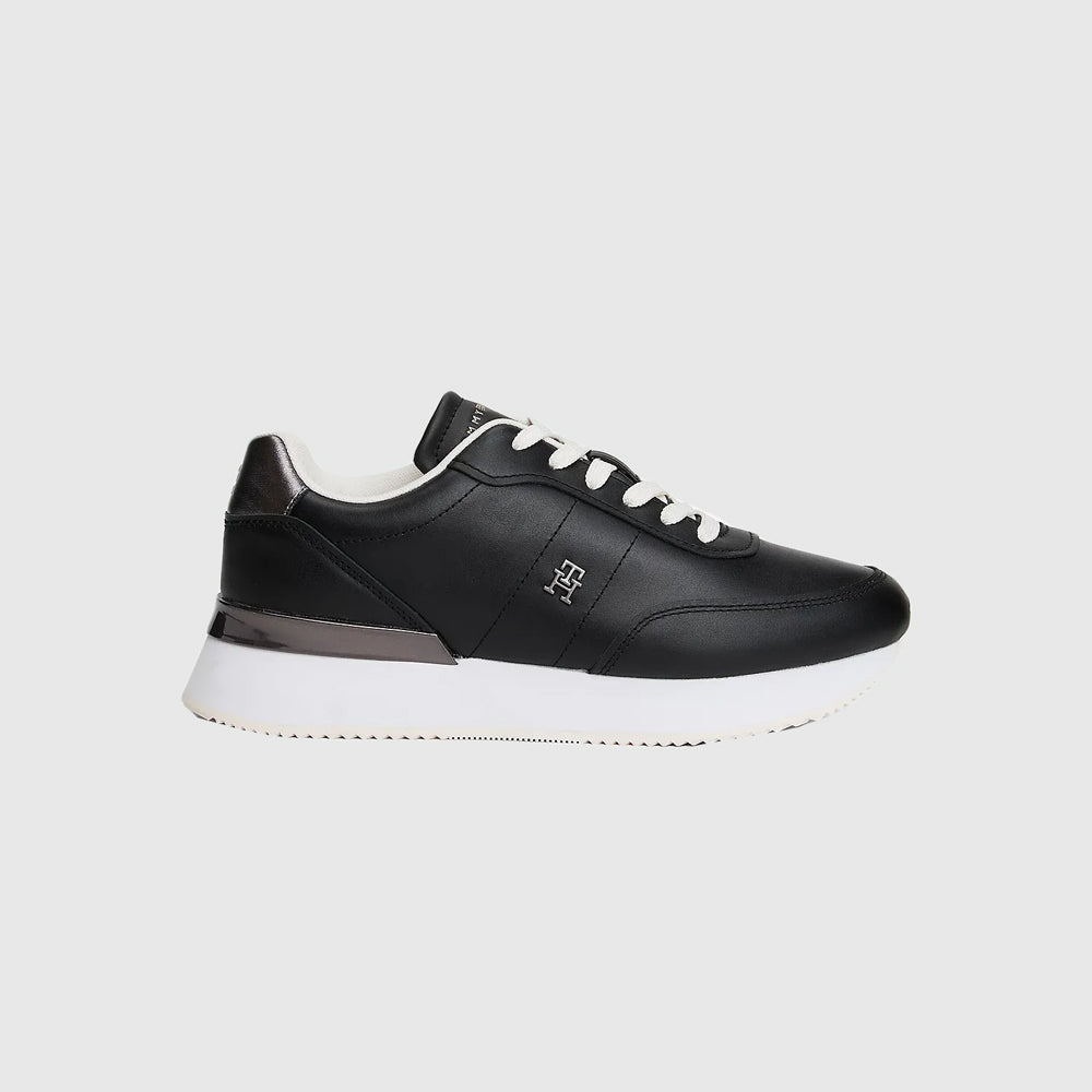 Tommy Hilfiger Chic Fashion Runner - Black |ThirdBaseUrban
