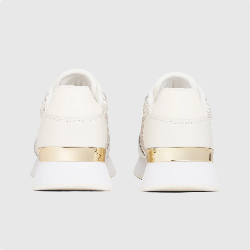 Chic Monogram Runner - Ivory