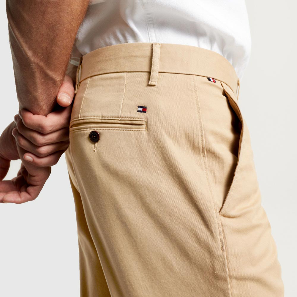 Chino Denton 1985 Pima Pants - Beige