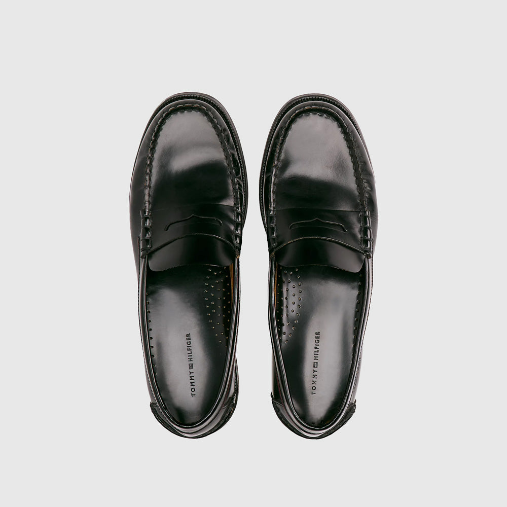 Classic Leather Loafer - Black
