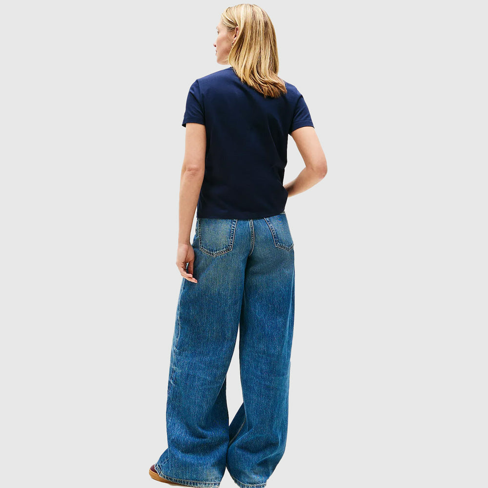 Classic Script T-Shirt - Navy