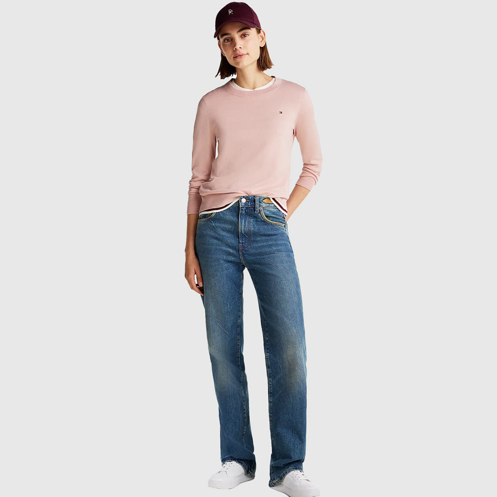 Jersey Stitch Sweater - Blush Pink