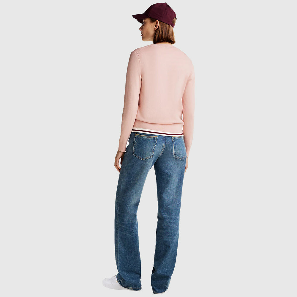 Jersey Stitch Sweater - Blush Pink