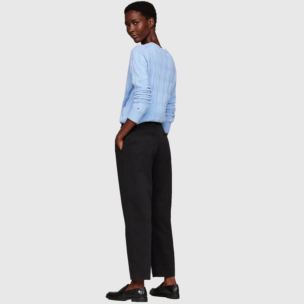 Slim Straight Chino - Black