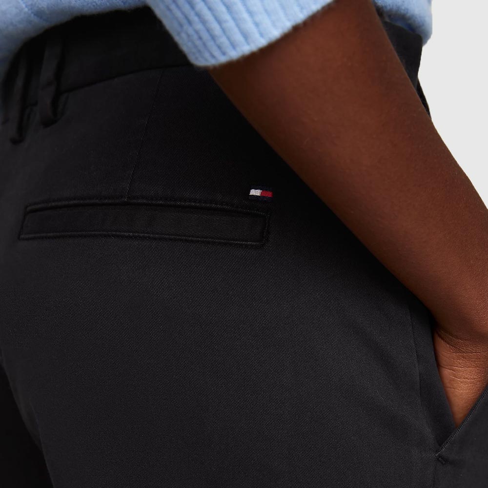 Slim Straight Chino - Black