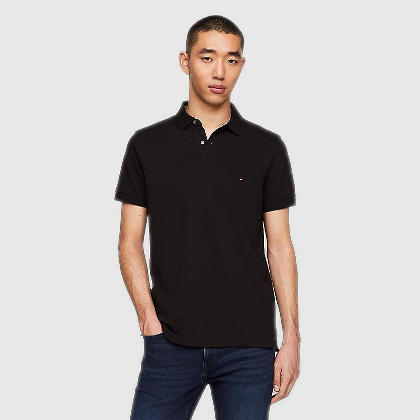 Tommy Hilfiger Core 1985 Regular Golfer - Black |ThirdBaseUrban