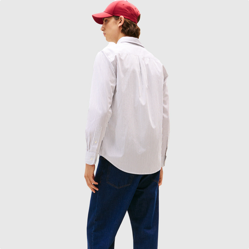 Poplin Shirt - White Multi