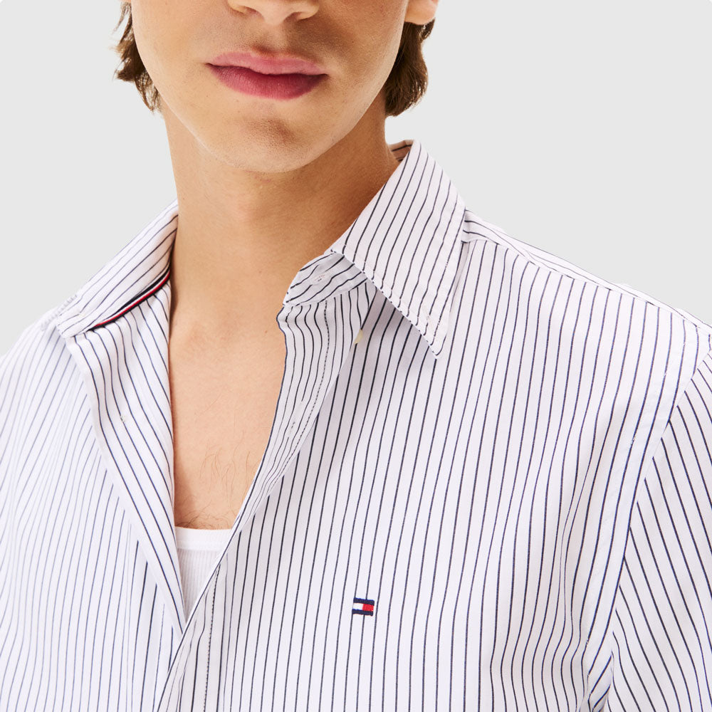 Poplin Shirt - White Multi