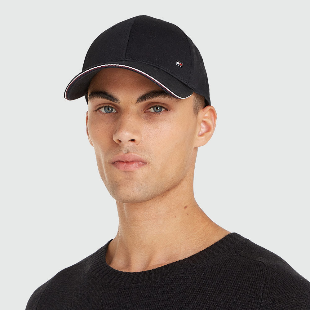 Corporate Panel Cap - Black