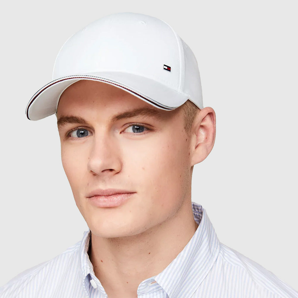 Tommy Hilfiger Corporate Cap - White |ThirdBaseUrban