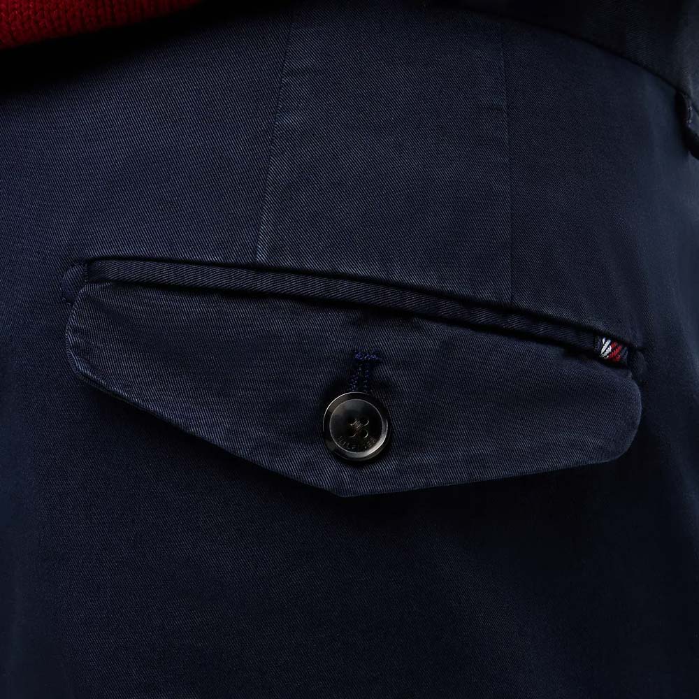 Dc Cotton Pants - Navy