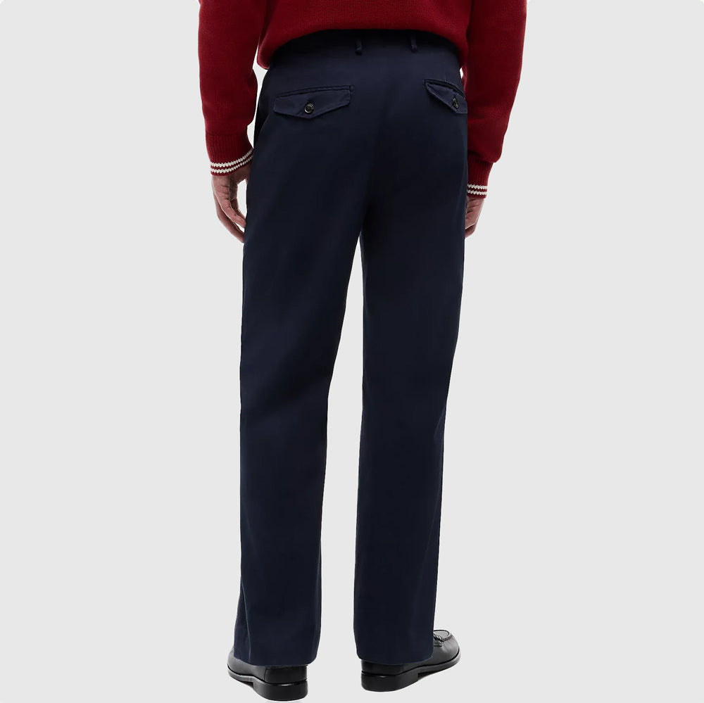Dc Cotton Pants - Navy