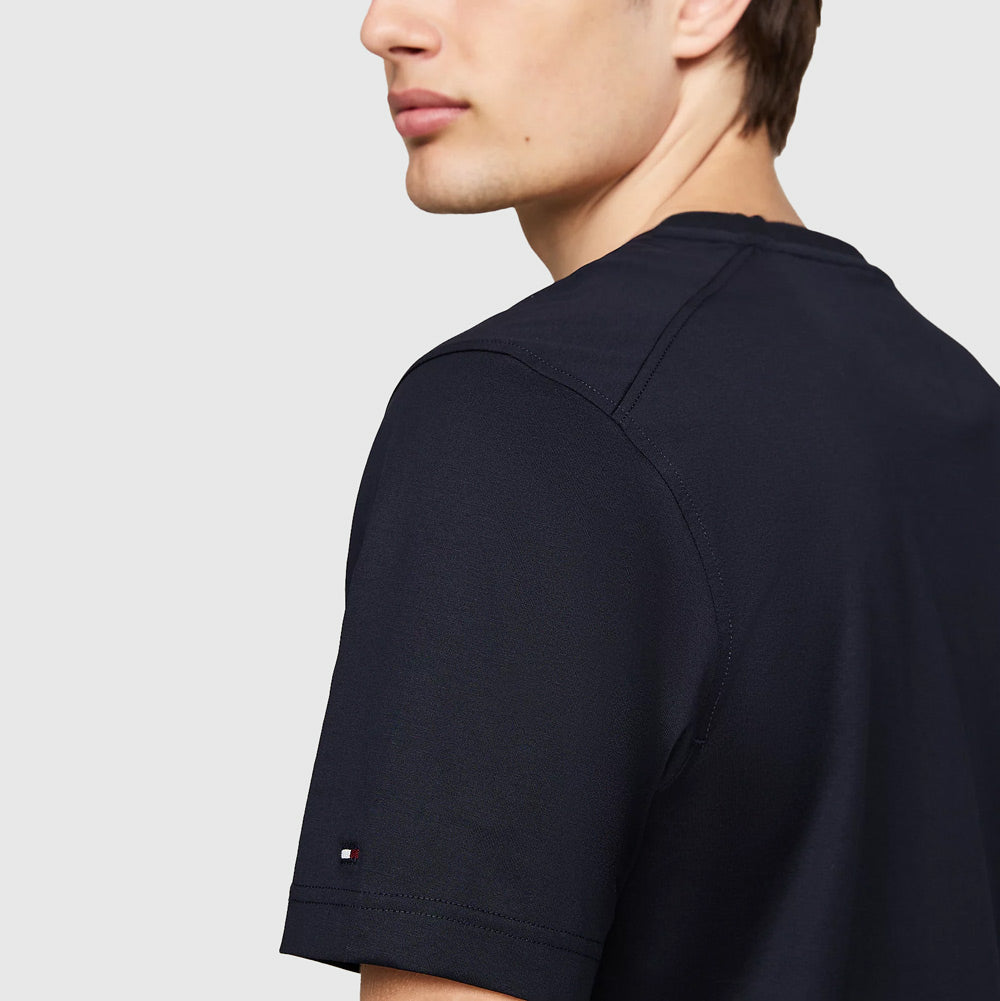 Mercerized T-Shirt - Navy
